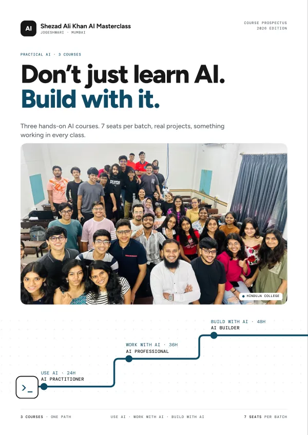 Cover of the Practical AI prospectus