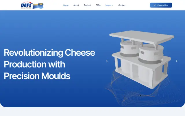 Cheese Moulds website