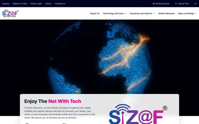 Sizaf website